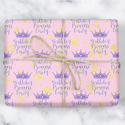 Birthday Princess Wrapping Paper (Personalized)