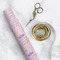 Birthday Princess Wrapping Paper Roll - Matte - In Context