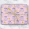 Birthday Princess Wrapping Paper Roll - Matte - Wrapped Box