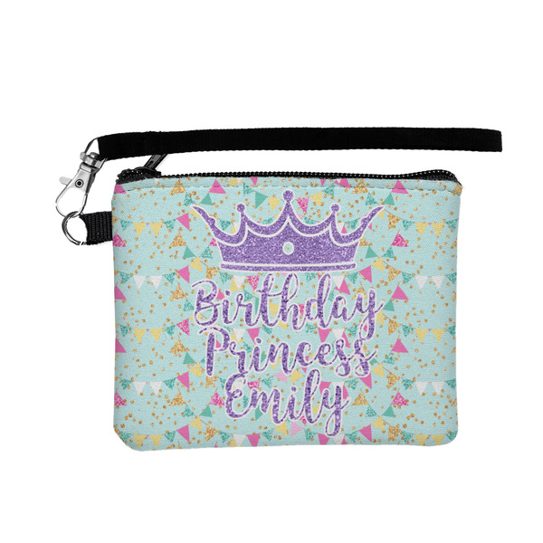 Custom Birthday Princess Wristlet ID Case w/ Name or Text