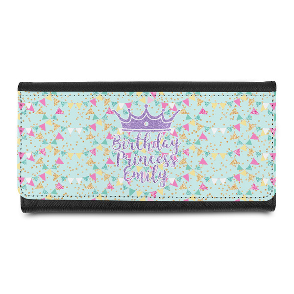 Custom Birthday Princess Leatherette Ladies Wallet (Personalized)