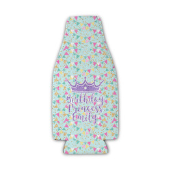 Birthday Princess Zipper Bottle Cooler (Personalized)
