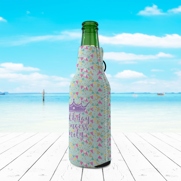 Birthday Princess Zipper Bottle Cooler - LIFESTYLE
