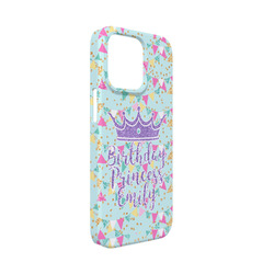 Birthday Princess iPhone Case - Plastic - iPhone 13 Mini (Personalized)