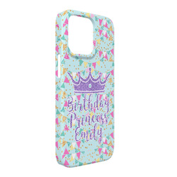 Birthday Princess iPhone Case - Plastic - iPhone 13 Pro Max (Personalized)