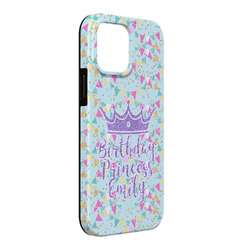 Birthday Princess iPhone Case - Rubber Lined - iPhone 13 Pro Max (Personalized)