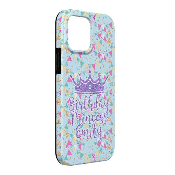 Custom Birthday Princess iPhone Case - Rubber Lined - iPhone 13 Pro Max (Personalized)