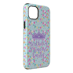Birthday Princess iPhone Case - Rubber Lined - iPhone 14 Pro Max (Personalized)