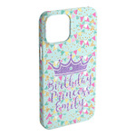 Birthday Princess iPhone Case - Plastic (Personalized)