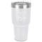 Bride / Wedding Quotes and Sayings 30 oz Stainless Steel Ringneck Tumbler - White - Front