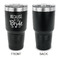 Bride / Wedding Quotes and Sayings 30 oz Stainless Steel Ringneck Tumblers - Black - Single Sided - APPROVAL