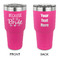 Bride / Wedding Quotes and Sayings 30 oz Stainless Steel Tumbler - Pink - Double Sided
