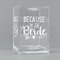Bride / Wedding Quotes and Sayings Acrylic Pen Holder