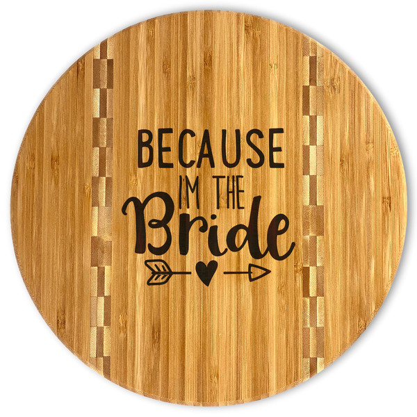 Custom Bride / Wedding Quotes and Sayings Bamboo Cutting Board