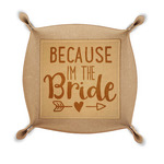 Bride / Wedding Quotes and Sayings Genuine Leather Valet Tray