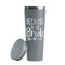 Bride / Wedding Quotes and Sayings Grey RTIC Everyday Tumbler - 28 oz. - Lid Off