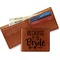 Bride / Wedding Quotes and Sayings Leather Bifold Wallet - Main
