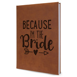 Bride / Wedding Quotes and Sayings Leather Sketchbook - Large - Double Sided