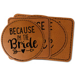 Bride / Wedding Quotes and Sayings Faux Leather Iron On Patch