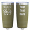 Bride / Wedding Quotes and Sayings Olive Polar Camel Tumbler - 20oz - Double Sided - Approval