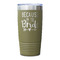 Bride / Wedding Quotes and Sayings Olive Polar Camel Tumbler - 20oz - Single Sided - Approval