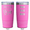Bride / Wedding Quotes and Sayings Pink Polar Camel Tumbler - 20oz - Double Sided - Approval