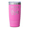 Bride / Wedding Quotes and Sayings Pink Polar Camel Tumbler - 20oz - Single Sided - Approval