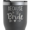 Bride / Wedding Quotes and Sayings RTIC Tumbler - Black - Close Up