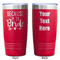 Bride / Wedding Quotes and Sayings Red Polar Camel Tumbler - 20oz - Double Sided - Approval