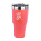 Fighting Cancer Quotes and Sayings 30 oz Stainless Steel Tumbler - Coral - Single Sided