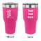 Fighting Cancer Quotes and Sayings 30 oz Stainless Steel Tumbler - Pink - Double Sided