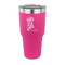 Fighting Cancer Quotes and Sayings 30 oz Stainless Steel Tumbler - Pink - Single Sided