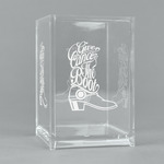Fighting Cancer Quotes and Sayings Acrylic Pen Holder