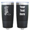 Fighting Cancer Quotes and Sayings Black Polar Camel Tumbler - 20oz - Double Sided  - Approval