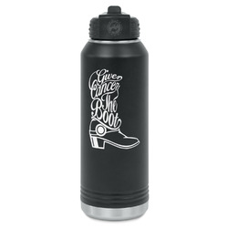 Fighting Cancer Quotes and Sayings Water Bottles - Laser Engraved