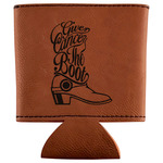 Fighting Cancer Quotes and Sayings Leatherette Can Sleeve