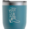 Fighting Cancer Quotes and Sayings RTIC Tumbler - Dark Teal - Close Up