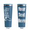 Fighting Cancer Quotes and Sayings Steel Blue RTIC Everyday Tumbler - 28 oz. - Front and Back