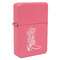 Fighting Cancer Quotes and Sayings Windproof Lighters - Pink - Front/Main