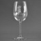 Fighting Cancer Quotes and Sayings Wine Glass (Single)