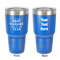 Christmas Quotes and Sayings 30 oz Stainless Steel Tumbler - Royal Blue - Double-Sided