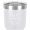 Christmas Quotes and Sayings 30 oz Stainless Steel Ringneck Tumbler - White - Close Up