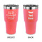 Christmas Quotes and Sayings 30 oz Stainless Steel Ringneck Tumblers - Coral - Double Sided - APPROVAL