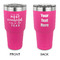 Christmas Quotes and Sayings 30 oz Stainless Steel Ringneck Tumblers - Pink - Double Sided - APPROVAL