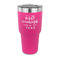 Christmas Quotes and Sayings 30 oz Stainless Steel Ringneck Tumblers - Pink - FRONT