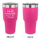 Christmas Quotes and Sayings 30 oz Stainless Steel Ringneck Tumblers - Pink - Single Sided - APPROVAL