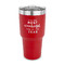 Christmas Quotes and Sayings 30 oz Stainless Steel Ringneck Tumblers - Red - FRONT