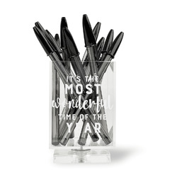Christmas Quotes and Sayings Acrylic Pen Holder
