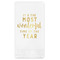 Christmas Quotes and Sayings Guest Napkins - Foil Stamped