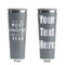 Christmas Quotes and Sayings Grey RTIC Everyday Tumbler - 28 oz. - Front and Back
